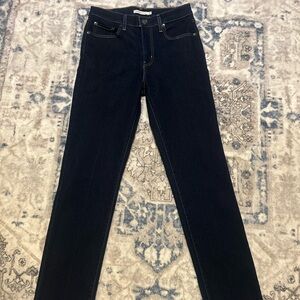 Levi's 724 high rise Women's Straight Leg Jeans - Dark Blue